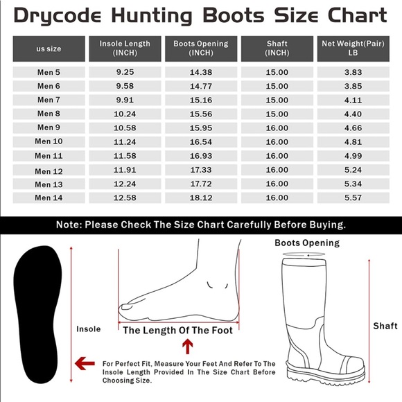 Men’s Waterproof Rubber Boots - Picture 8 of 8